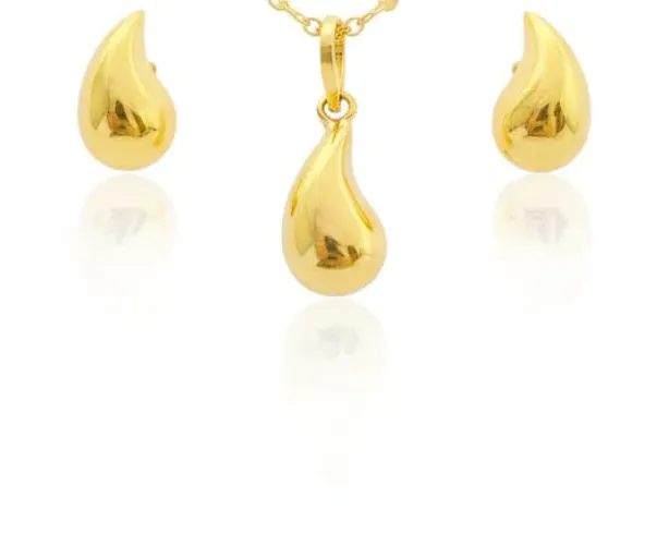 Chain with a pendant in the shape of flowers 3 view 3