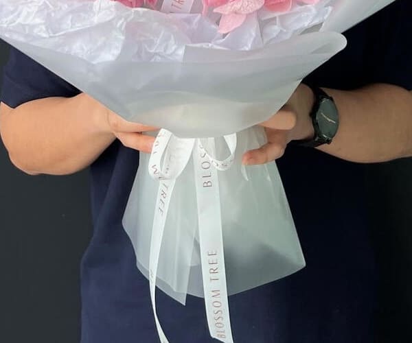 Pink Hydrangea | Pink Bouquet | Mono Bouquet view 3