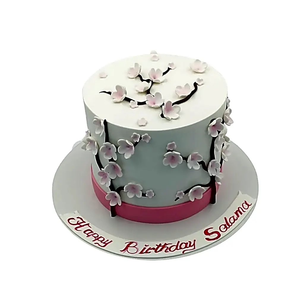Cherry Blossom Cake view 1