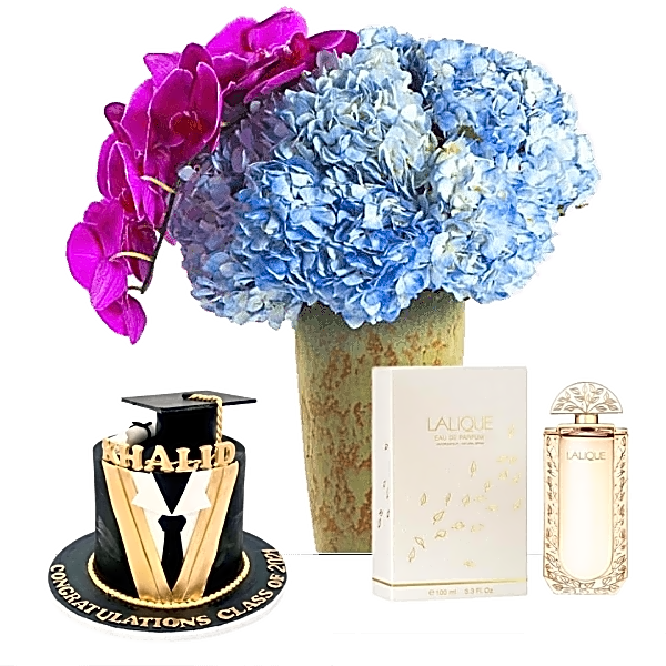 Graduation perfume and cake gift 16 view 1