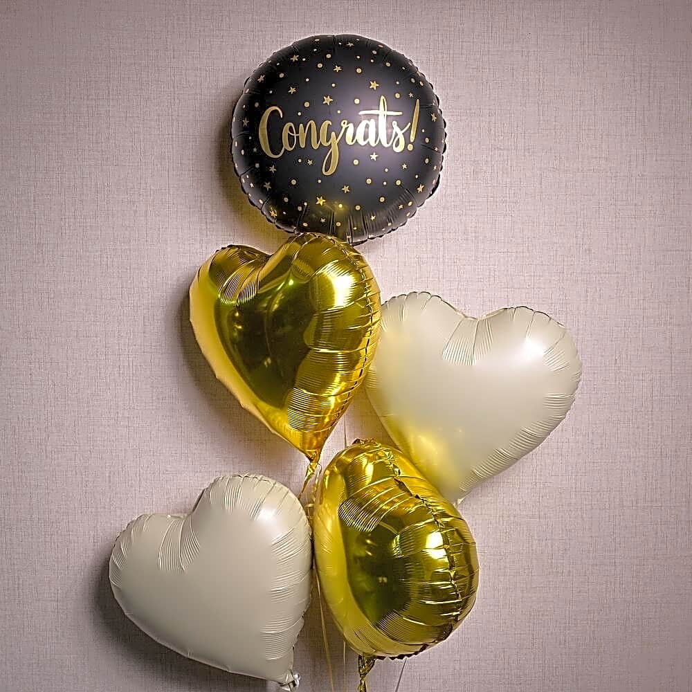Congrats in Style Foil Balloon Set 7010 view 1
