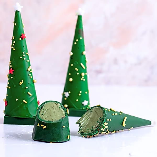 4 Edible Christmas Trees byNJD view 1