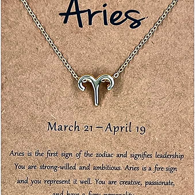 Aries Necklace view 1