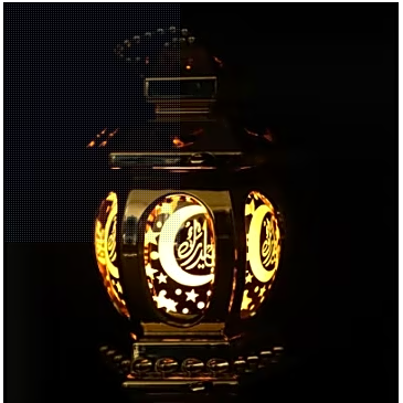 Ramadan Lights LED Retro Castle Shape Single Hanging EID Mubarak Home Indoor Outdoor Decoration view 1