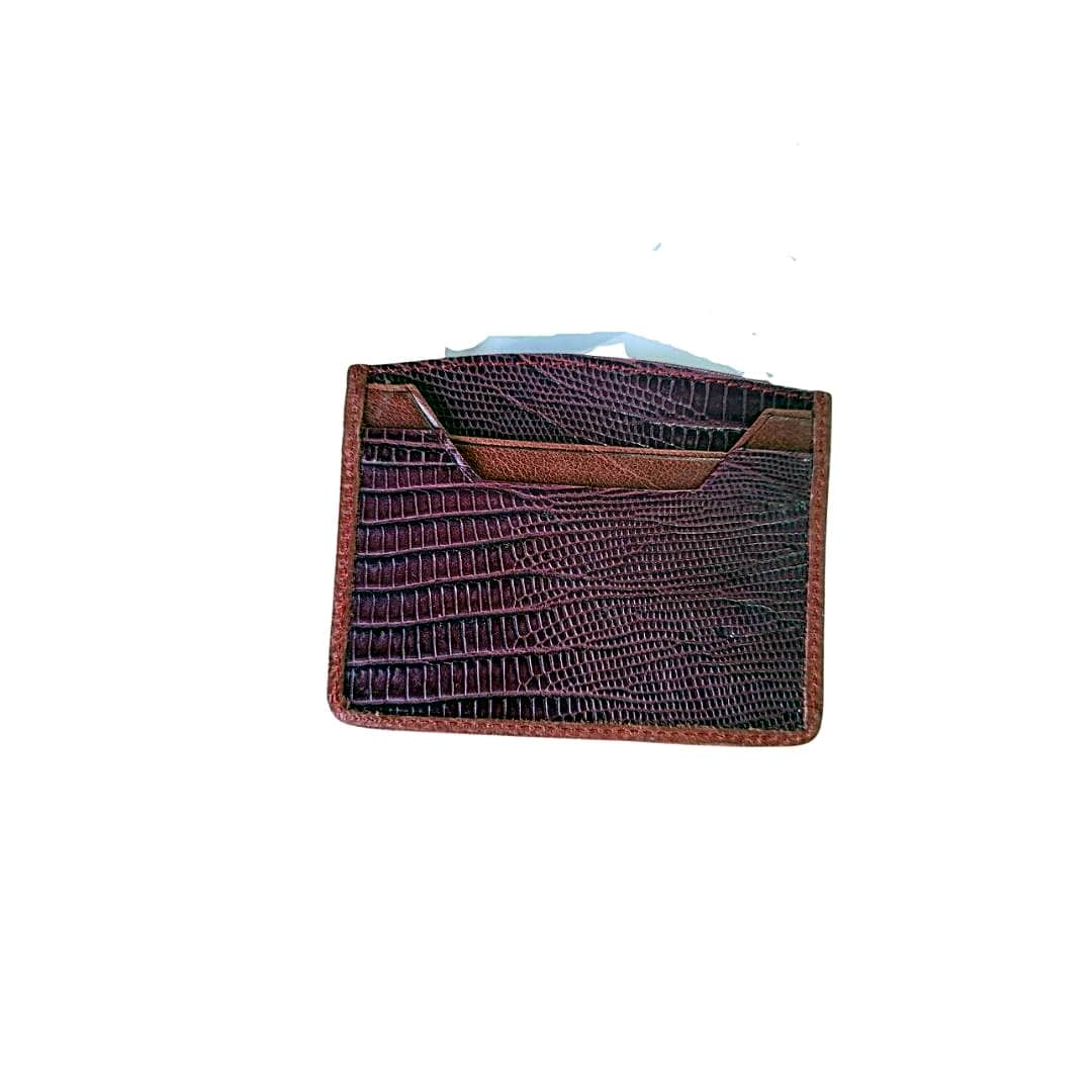 card holder maroon men view 1