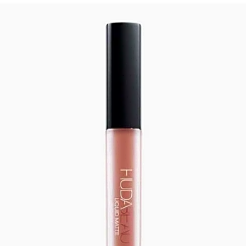 Huda Beauty Liquid Matte Lipstick Trendsetter- A Stylish (Brown Nude) view 1