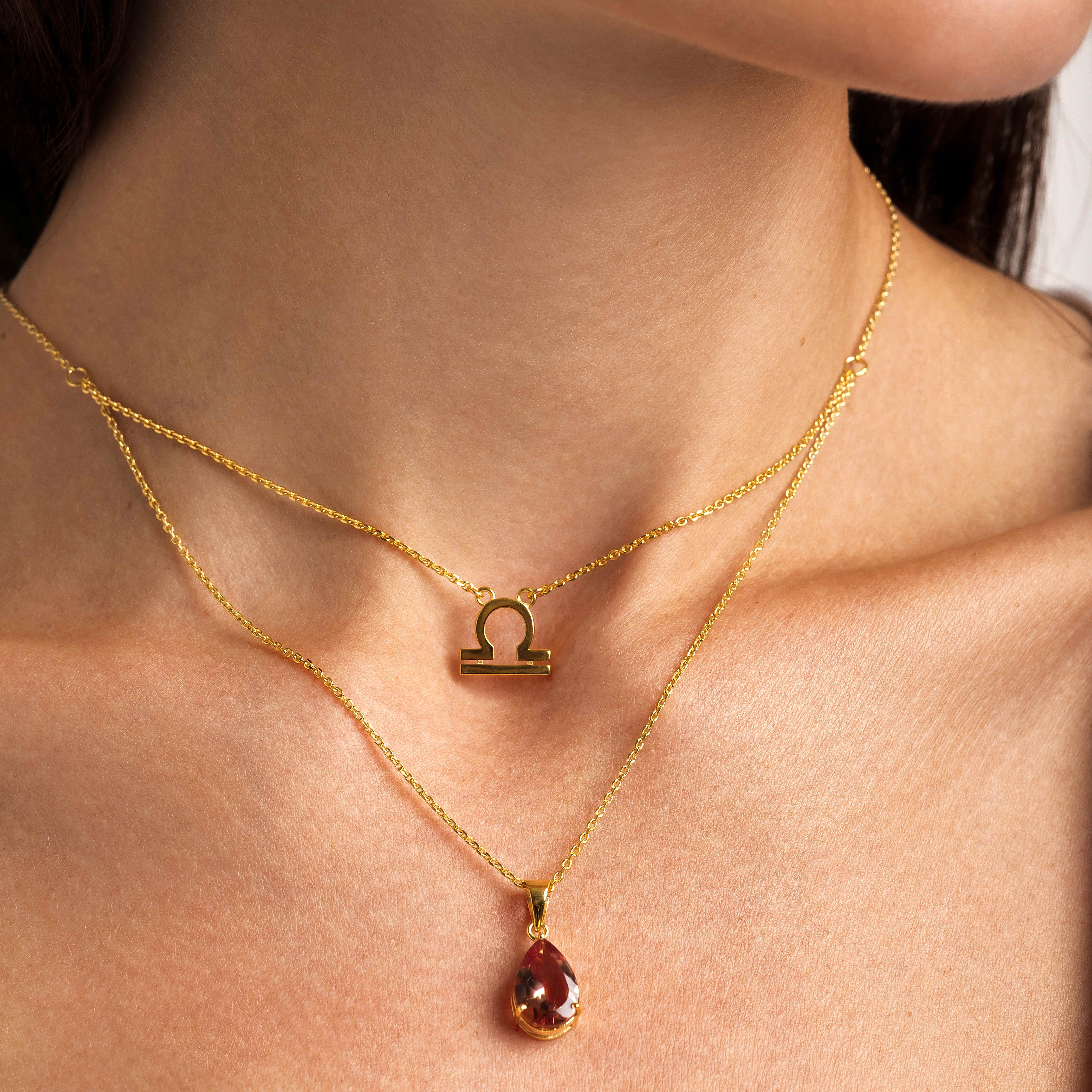 Sparkle Necklace- Libra view 1