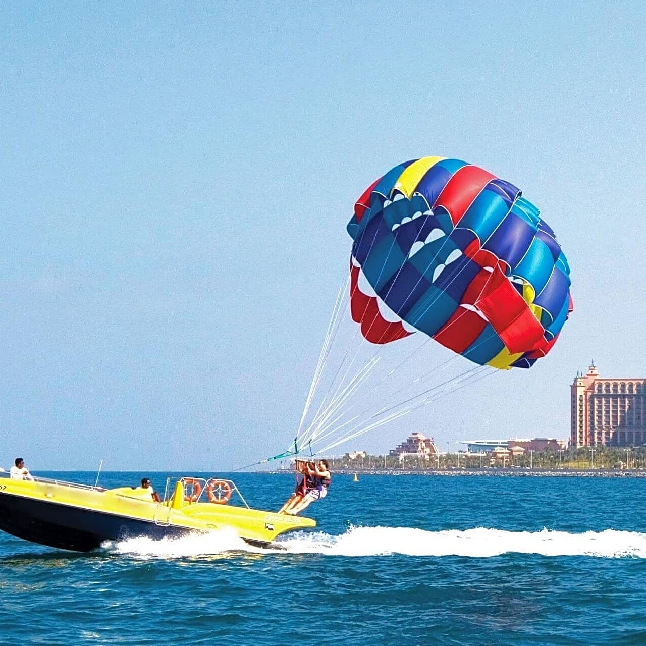 Parasailing view 1