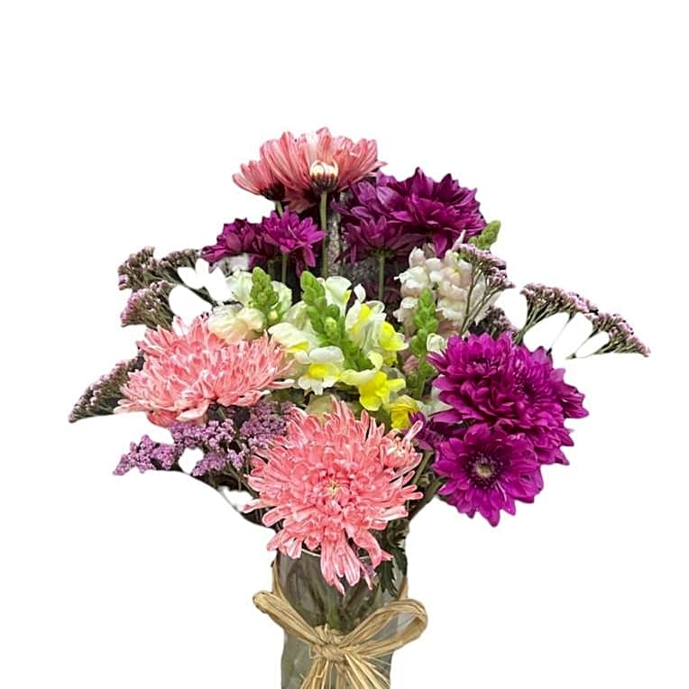 Hand baby flower vase view 1