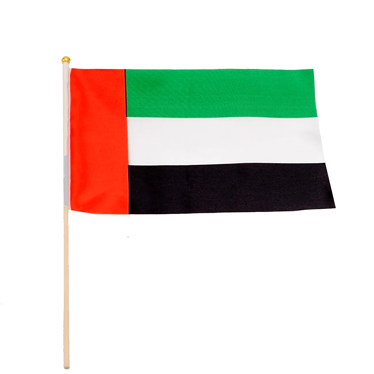 UAE Flag With Rod1 view 1