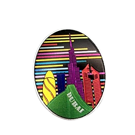 Dubai badge 2 view 1