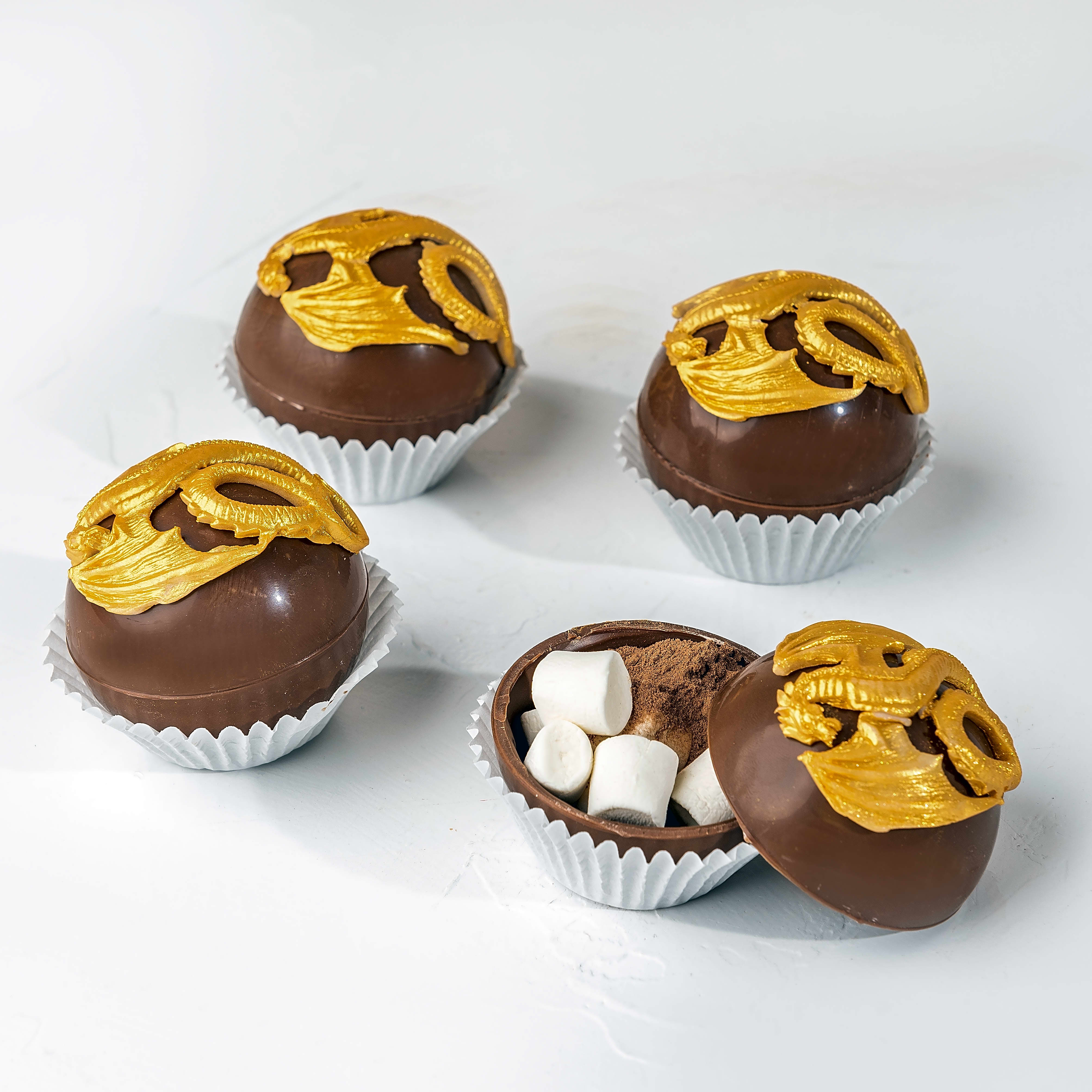Year of Dragon Hot Chocolate Bomb view 1