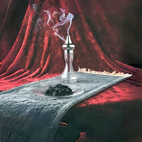 Prayer rug& Laboratory & incense view 1