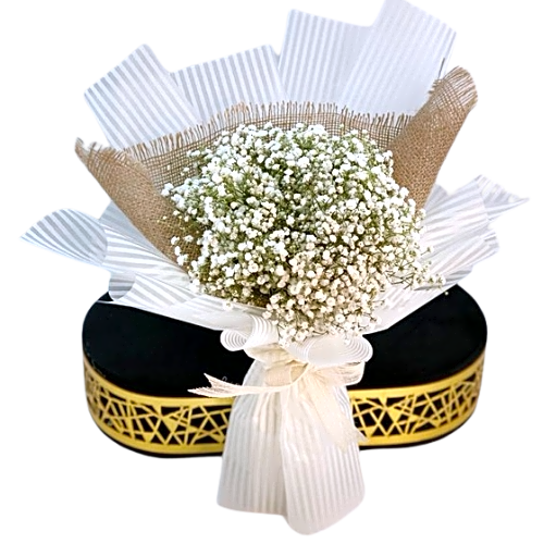 Gypsum grain bouquet 3 view 1