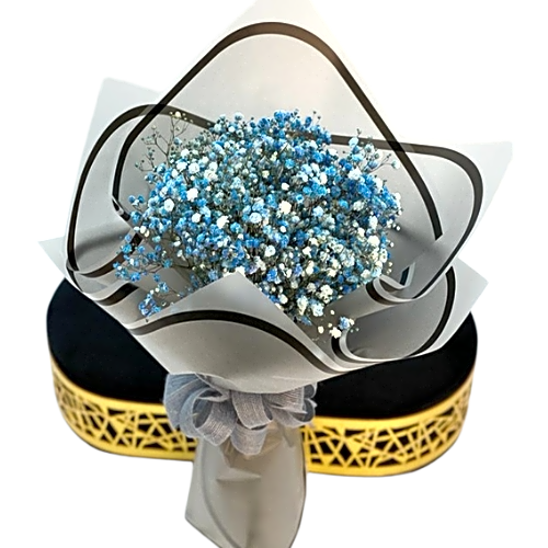 Gypsum grain bouquet 1 view 1