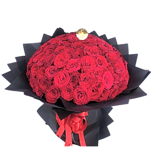 Rose boque view 1