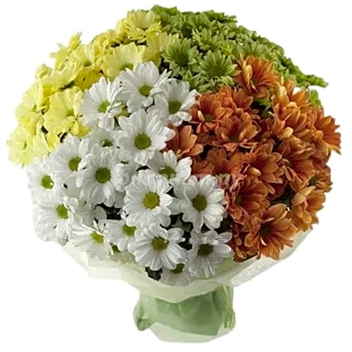 Bouquet Of Chrysamthmums view 1