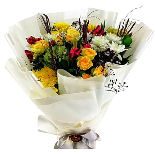 Queen flowers bouquet2 view 1