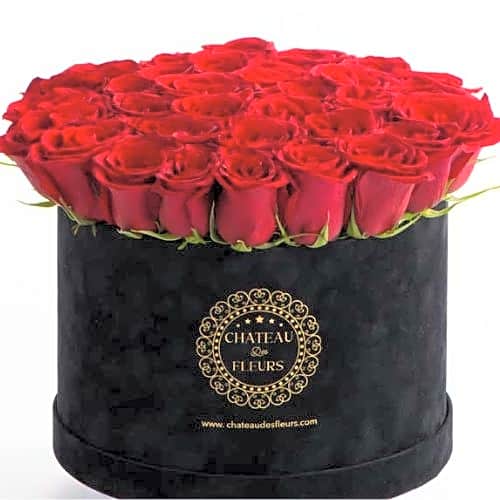 Box Red Rose view 1