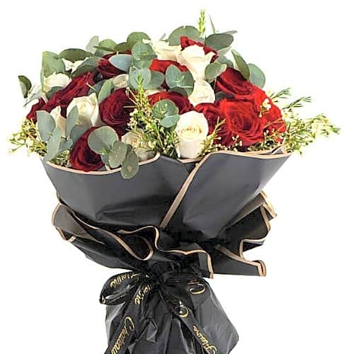 Flower bouquet view 1