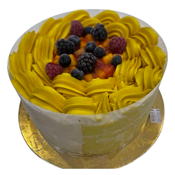 Mango cake view 1