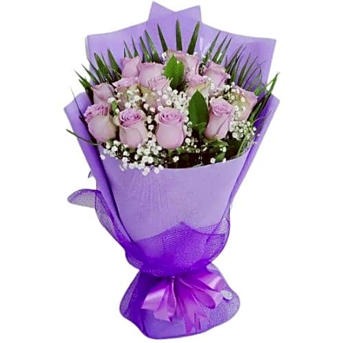 Violet Bouquet view 1