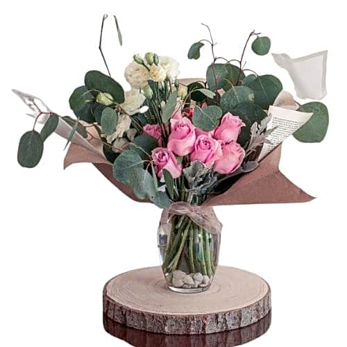 Lily flower vase 2 view 1