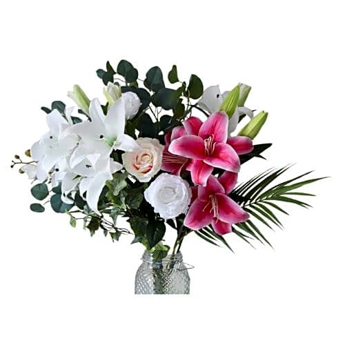 Lily flower vase 1 view 1