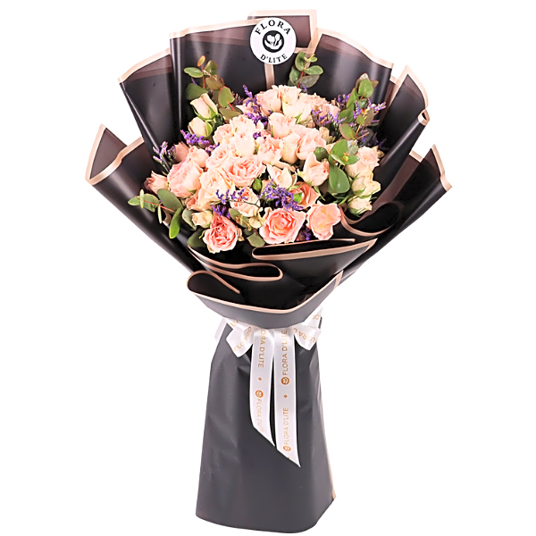 Rose Aura Bouquet view 1