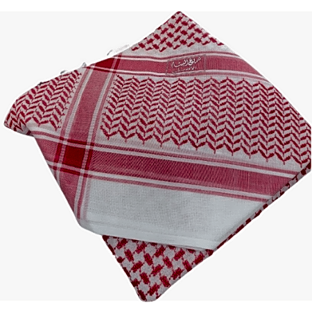 ghutra red for men view 1