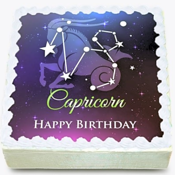 Capricorn Cake view 1