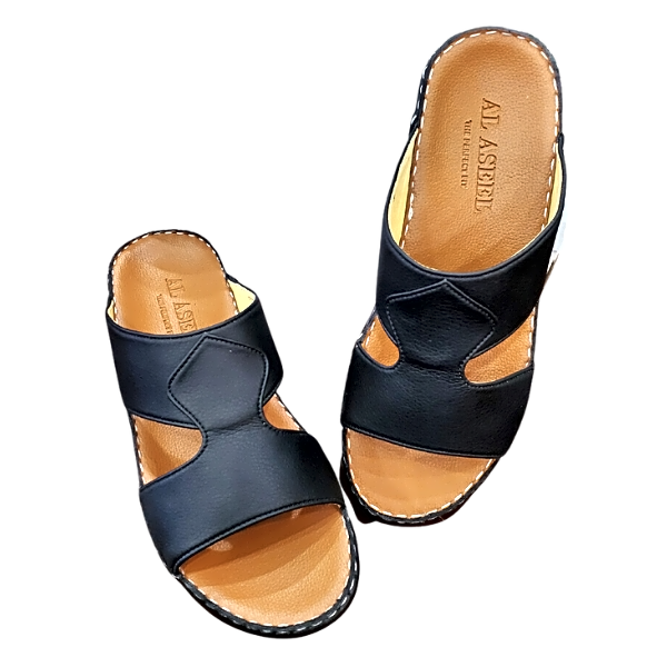 Al Aseel Sandal for Men (Black 1) view 1