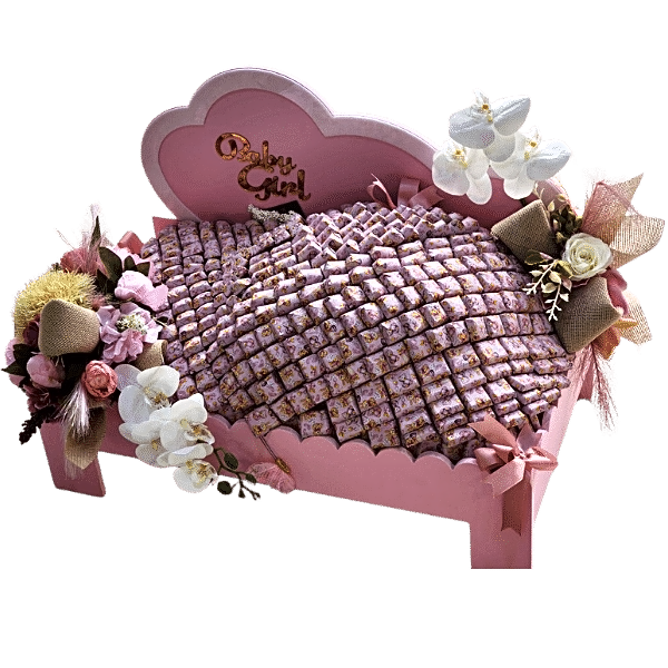 Belgian chocolate for newborn girl 1 view 1