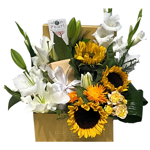 Sunflower box view 1