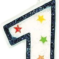 Number candles 2 view 1