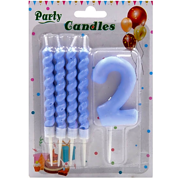 Children's birthday candles8 view 1