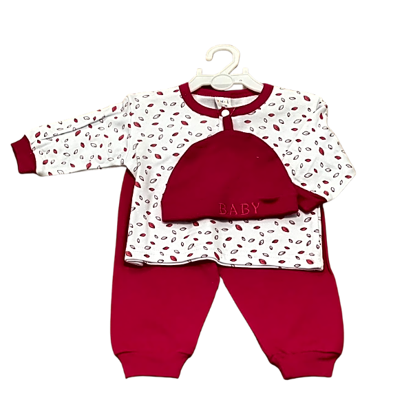 Boys' pajama set for fall 2 view 1