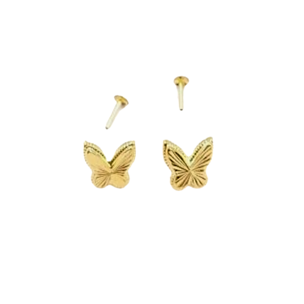 Small gold earring 5 view 1
