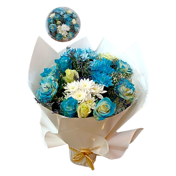 Luxurious flower bouquet view 1