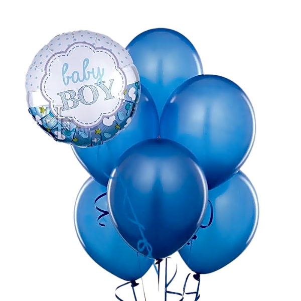 5 pcs BIRTHDAY IN BLUE SUPER SIZE 36″ view 1