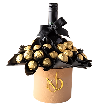 Truffles and VINA’0° le Merlot Hamper by NJD view 1