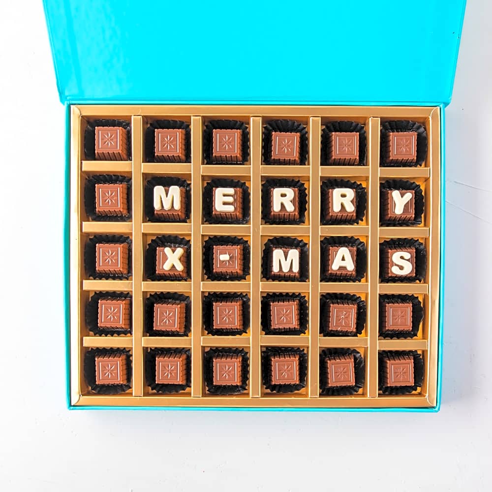 Customizable Christmas Chocolates by NJD view 1