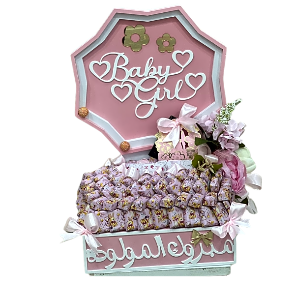 Belgian chocolate for newborn girl 4 view 1