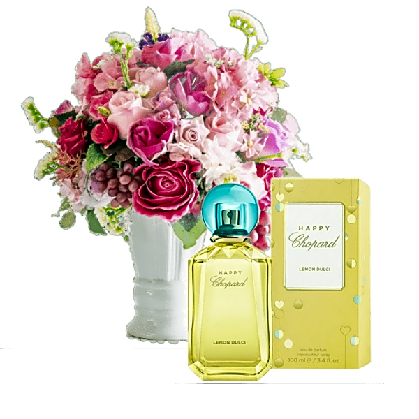 Birthday perfume and candle gift 2 view 1