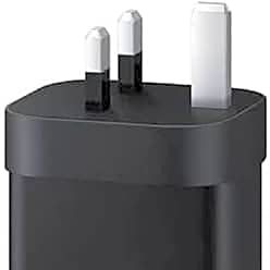 Samsung 65W Triple Power Adapter Charger, Black view 1