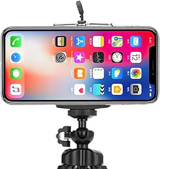 Mobile phone tripod holder6 view 1