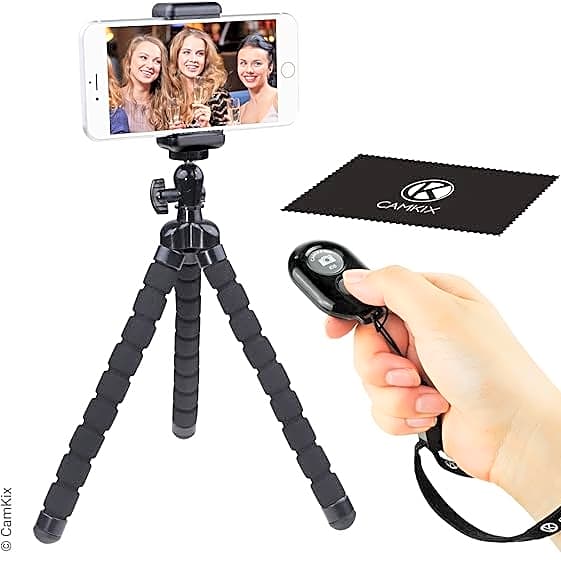 Mobile phone tripod holder4 view 1