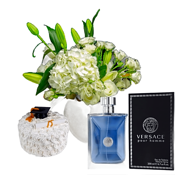 Graduation perfume and cake gift 12 view 1