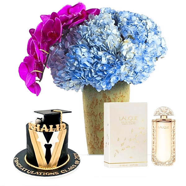 Graduation perfume and cake gift 16 view 1