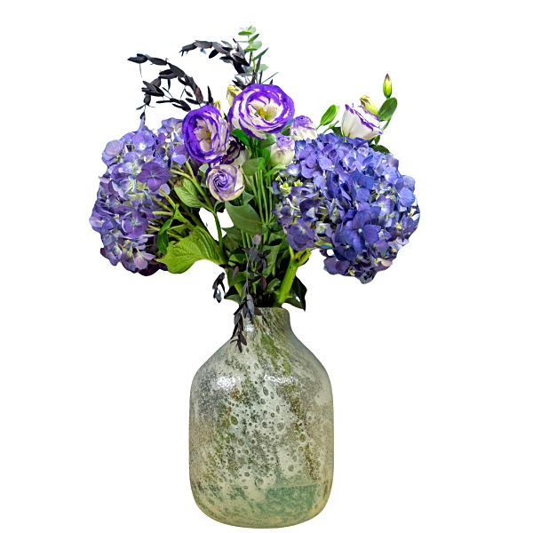 Hydrangeas Vase view 1